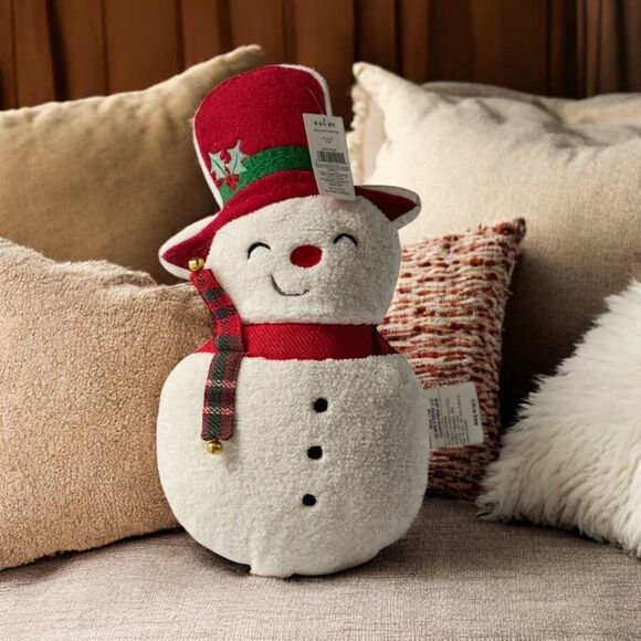 Snowman Pillow - Picture 2 of 5